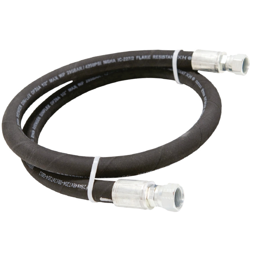 BOYAU HYDRAU,3/8'',17'' DE LONG EXTERIEUR DU COFFRE