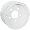 ROUE 10''X6'',5 TROU BLANC