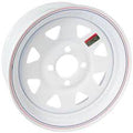 ROUE RALLYE BLANC 15''5TR 15'' X6./ 5-4.5, C 3.19''