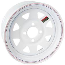 ROUE RALLY 8X3-3/4,4 TR, BLANC