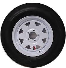 ROUE ET PNEU,4 TR,185/80 R13  CAPACITE 1480 LBS,