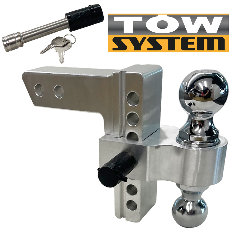 BARRE ALUM DROP 6P /CADE NAS2P/8000LBS - 2 5/16/1