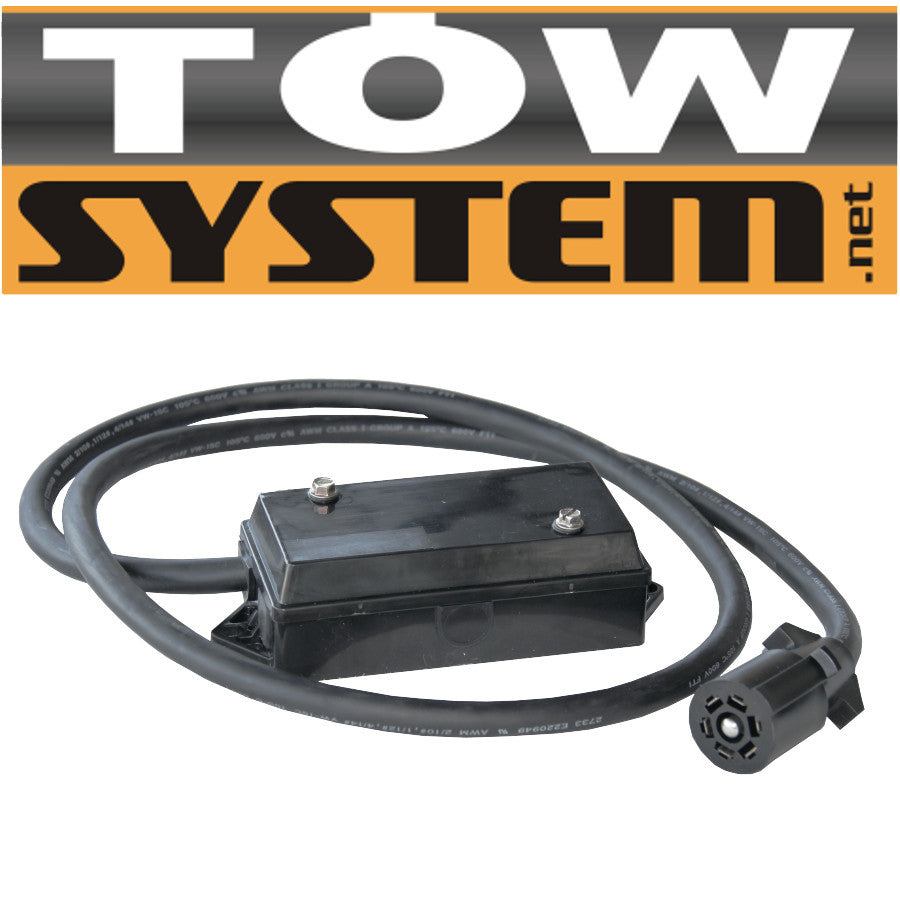 BOITE JONCTION,7BR,FIL N OIR 8'