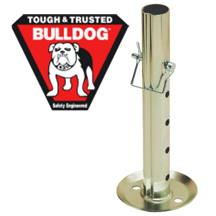 PIED AJUST.VERIN EN ''V''B ULLDOG3600 LBS