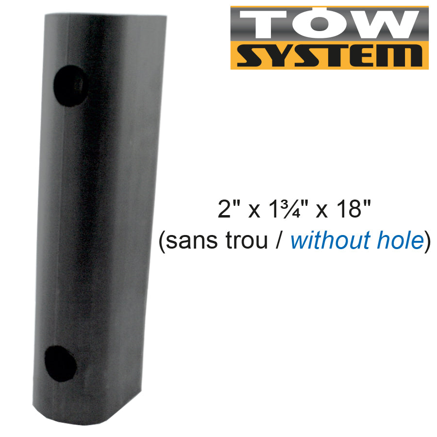 PARE-CHOC EN CAOUTCHOUC 18 X 2 X 2