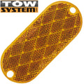 REFLECTEUR OVAL JAUNE