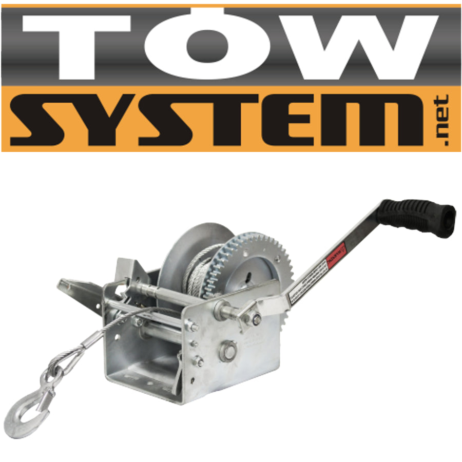 TREUIL MANUEL 3200LBS W- CABLE