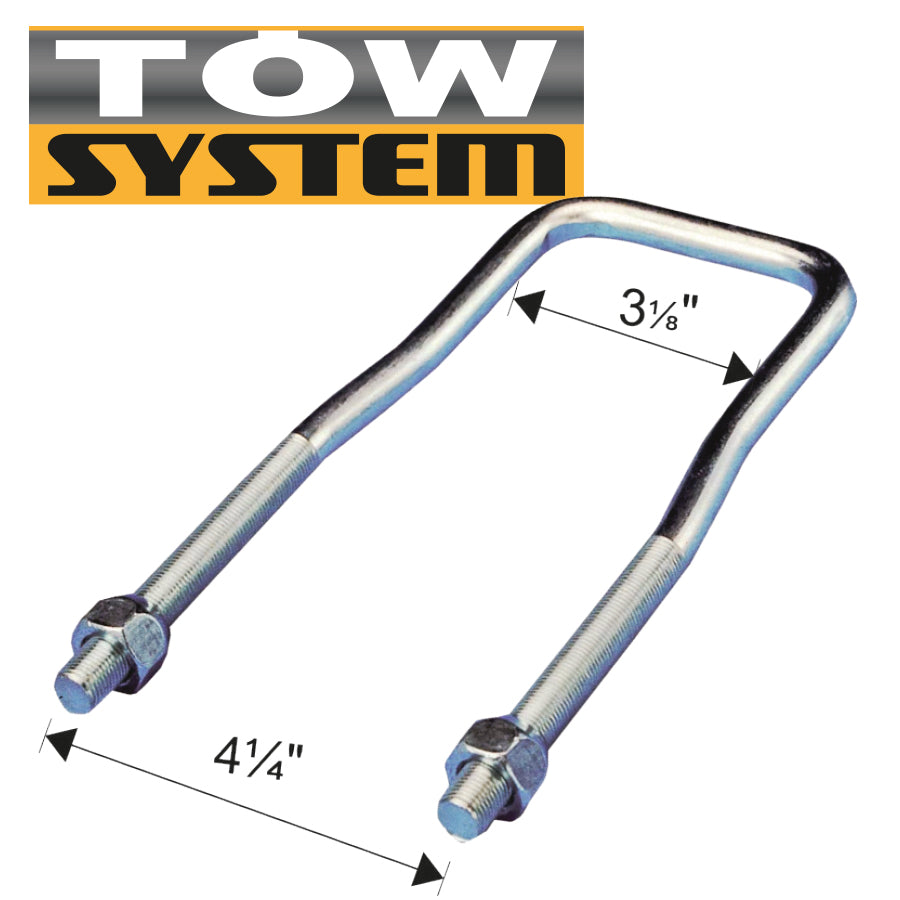 SUPPORT A PNEU EN''U'' 1/2 VRAC, SANS NOIX ,