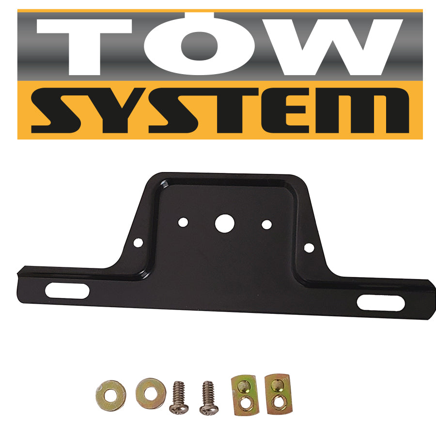 SUPPORT DE PLAQUE METAL+ BOULON