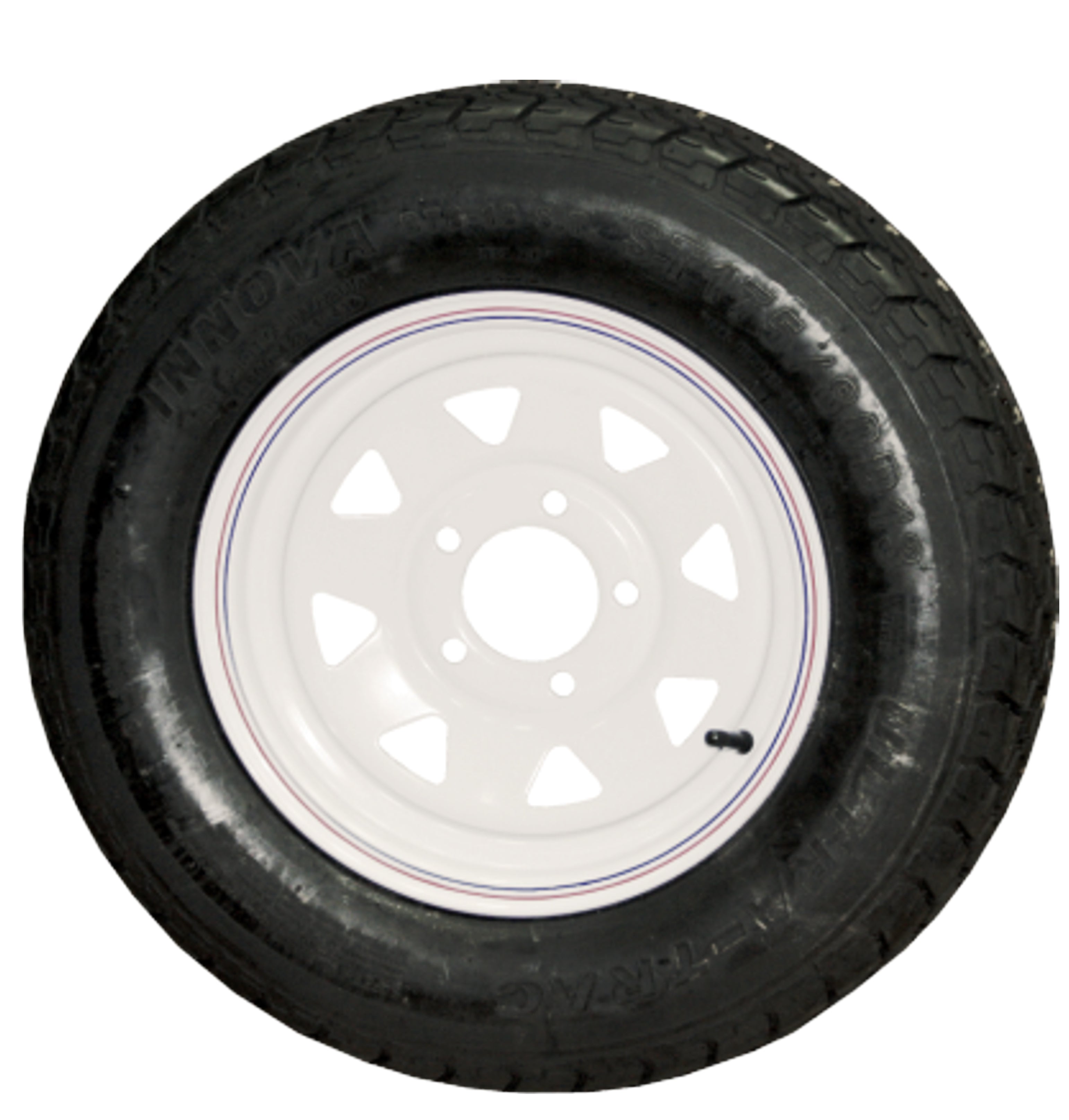 ROUE ET PNEU,5 TR,215/75 R14  CAPACITE 1870 LBS,