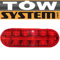 LUMIERE 14 LED 6'' OVAL R OUGE