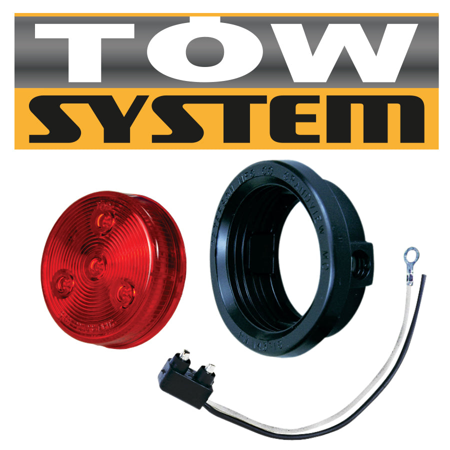 ENSEMBLE LUM.LED 2''1/2 R OUGECOMPLET