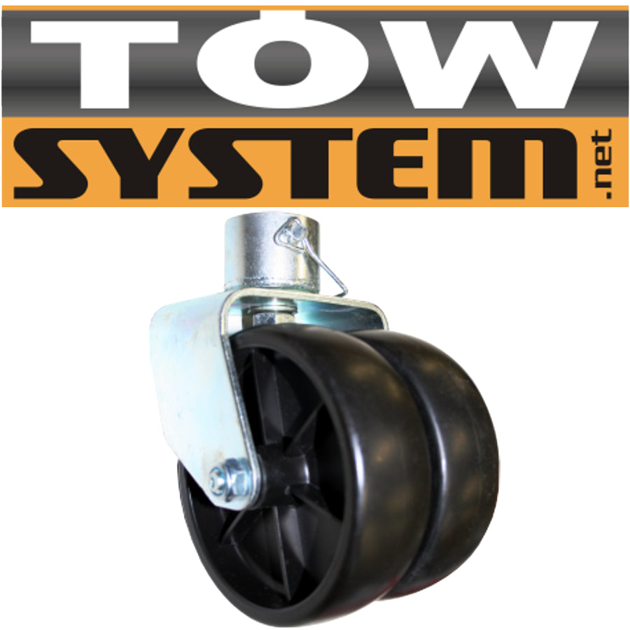 ROUE DOUBLE POUR VERIN 1 500 LB