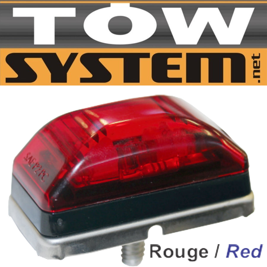 LUMIERE POSI.ROUGE 1''1/8 X2''1/8
