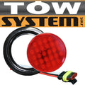 ENS.LUMIERE LED 4 1/4'' R OUGE