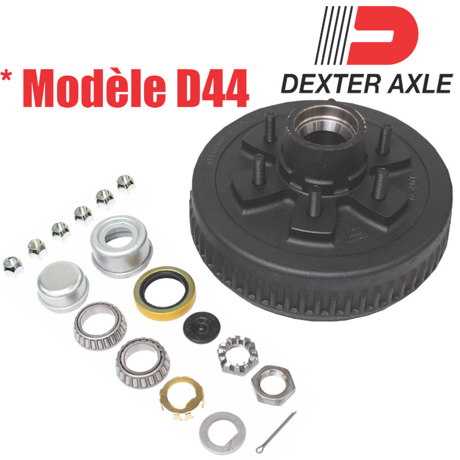 ENSEMBLE DE DRUM D44 10'' 6STUDSCOMPLET AVEC ENS.B