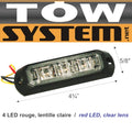 AVERTIS.4LED ROUGE,19SEQ UENCES