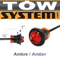 LUM.ENCASTRE LED AMBRE ( UNITE)
