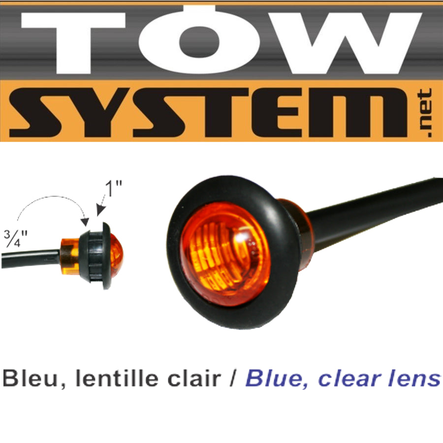 LUM POSI.LED RONDE CLAIR /BLEU