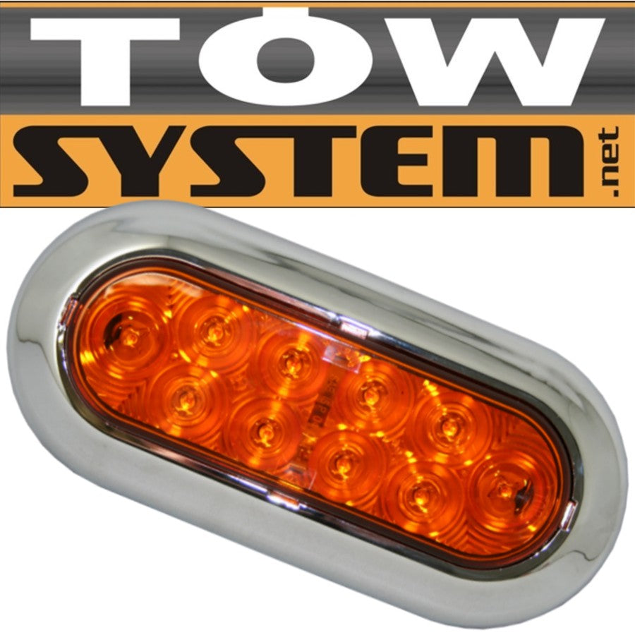 LUM.OVAL LED AMBRESURFAC E CHROME