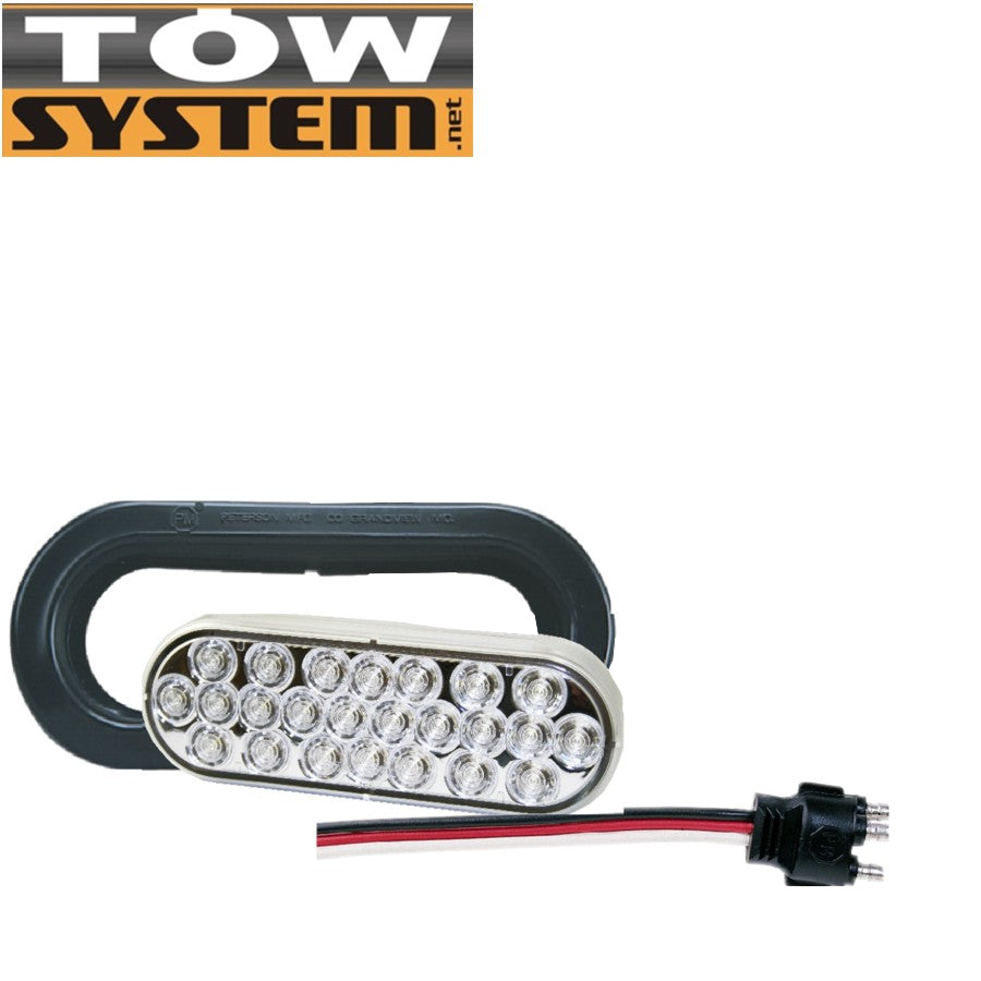 LUMIERE RECUL OVAL 6'' 24 LED