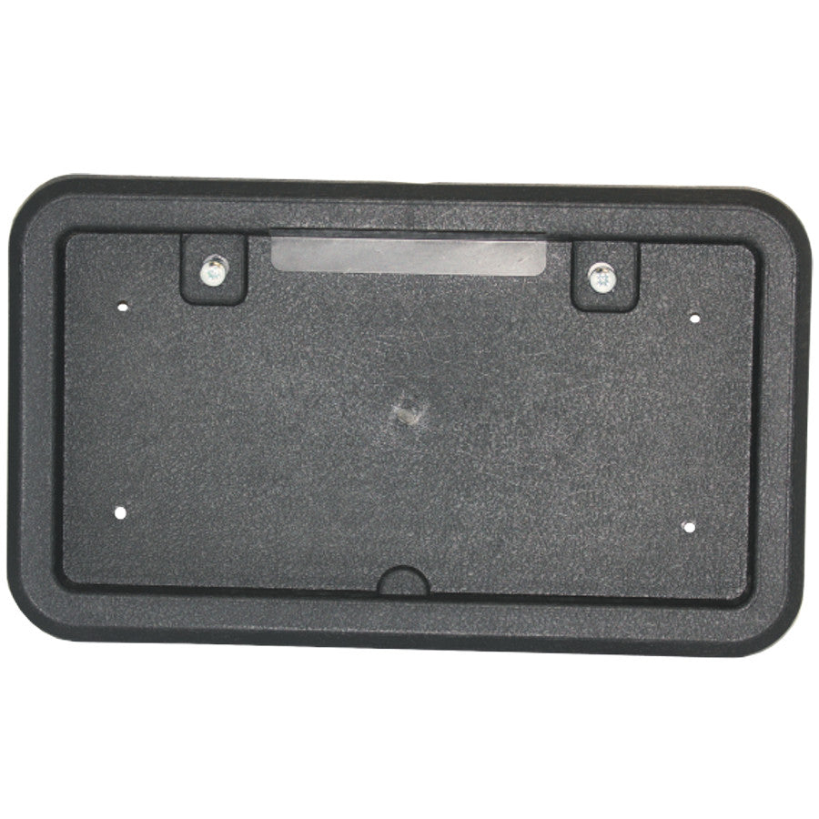 SUPPORT DE PLAQUE PLAST. NOIR