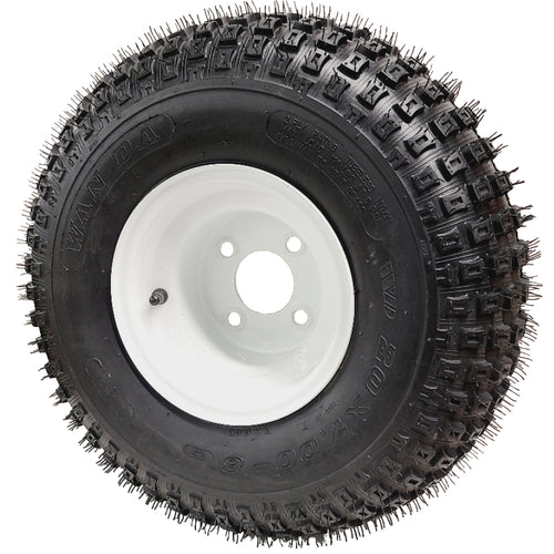 ROUE ET PNEU 20X7X8 MONT E 4TR